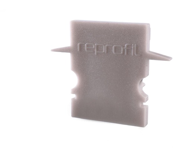 Krytky pro Al profily - IMPR 979061 Koncovka H-ET-02-10 šedá 25 mm 2 ks - LIGHT IMPRESSIONS - foto 1