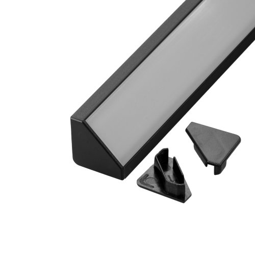 Difuzory a koncovky - Koncovka profilu R6C černá - foto 1