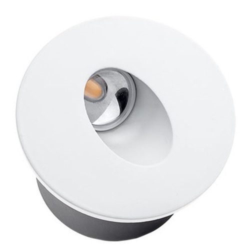 LED poziční světla Optonica - LED krokové světlo bílé kulaté - foto 1