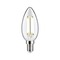 E14 - P 29196 Eco-Line Filament 230V LED svíčka E14 98mm 2,5W 4000K čirá - PAULMANN