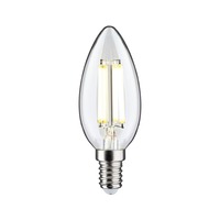 E14 - P 29196 Eco-Line Filament 230V LED svíčka E14 98mm 2,5W 4000K čirá - PAULMANN