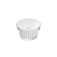 Koupelnová - FAN INC-QUANTUM-R30-BCO Zápustné venkovní svítidlo LED Quantum, hliník, bílé, 30 W, 3300 lm, CCT, 16 x 16 x 9,6 cm, IP44 - FANEUROPE