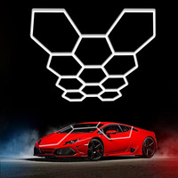 Lineární LED světla - Hexagon SET Lights 11HEXS 385W s příslušenstvím