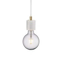 Subtilní - NOR 45883001 Závěsné svítidlo Siv 1x60W E27 bílá - NORDLUX