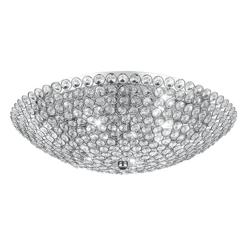 Dekorativní - FAN I-PLANET/PL45 LED stropní svítidlo Planet, chrom, 6 x G9, 45 x 45 x 15 cm - FANEUROPE - foto 1