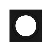 Stínidla, kryty, clony - SLC SLC1181 SLC One rámeček hranatý černý - TLG