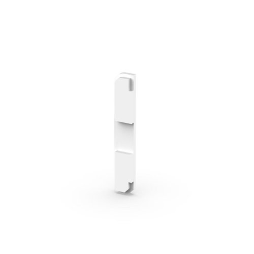 Difuzory a koncovky - Pár koncovek profilu P15-1 bílé - foto 1