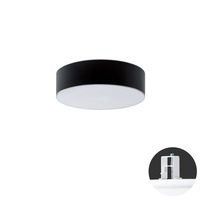 Koupelnová - OS ERI67125 ERIS CV2 stropní/nástěnné skleněné polovestavné svítidlo bílá / bílo - černá IP44 3000 K 14W LED DALI HF (původní kód OS 67125) - OSMONT