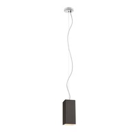 Hranatá - RED R11827 LIZ závěsná černá chrom 230V E27 28W - RED - DESIGN RENDL
