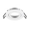 Kruhová - LA 1007333 Zápustné svítidlo NEW TRIA® 68 kruhové IP20 bílé - BIG WHITE (SLV)