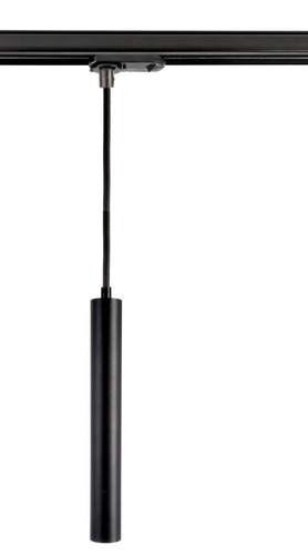 Svítidla - IMPR 707163 Deko-Light 1-fázový kolejnicový systém závěsné svítidlo, Slim, 5W, DIM, 2700 K, 220-240V tmavě černá RAL 9005 300 mm - foto 1