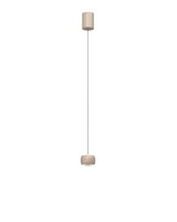 Subtilní - GT 6039-113 Závěsné svítidlo Quiberon 6W 600lm 3000K béžová - GeeTi