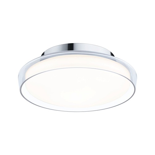 Kruhová - P 71078 Selection Bathroom LED stropní svítidlo Luena IP44 3000K 230V 11,5W sklo/chrom - PAULMANN - foto 1