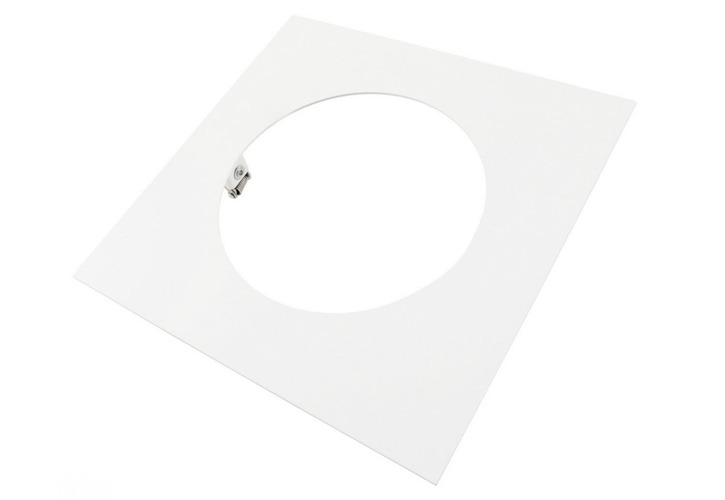Pro zapuštěná svítidla - IMPR 930975 Deko-Light příslušenství - redukční kroužek pro zapuštěná svítidla hranatý 240/180 mm, bílá - foto 1
