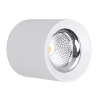 Downlight - CEN RNDBI-2513040 Stropní SVÍTIDLO LED RONDO BÍLÉ 130x155mm 25W/230VAC 4000K 2500Lm 45d IP20 - CENTURY