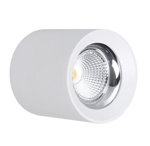 Downlight - CEN RNDBI-2513040 Stropní SVÍTIDLO LED RONDO BÍLÉ 130x155mm 25W/230VAC 4000K 2500Lm 45d IP20 - CENTURY - foto 1