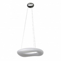 Dekorativní - AZZ AZ2672 LED Závěsné svítidlo Azzardo Donut Pendant 46 CCT AZ2672 80W 6800lm 2700-6000K IP20 46cm stmívatelné s dálkovým ovládáním - AZZARDO