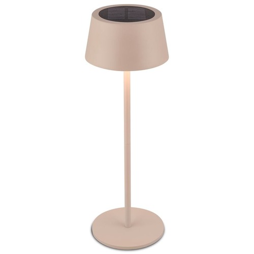 Stolní lampy dekorační - BRILO 7572011 Awia stolní lampička - 2W, 160lm, nabíjecí, LED, stmívatelné, dotykový vypínač, CCT, béžová - BRILO - foto 1