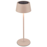 Stolní lampy dekorační - BRILO 7572011 Awia stolní lampička - 2W, 160lm, nabíjecí, LED, stmívatelné, dotykový vypínač, CCT, béžová - BRILO