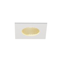 Hranatá - LA 114431 PATTA-I zápustná matná bílá hranatá230V/500mA LED 9W 38° 3000K - BIG WHITE (SLV)