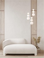 Vícečetná - NV 9695242 Závěsné svítidlo FLEA závěsné svítidlo zlatá a opálové bílé skleněné stínidlo LED 36W 3000K stmívatelné - NOVA LUCE