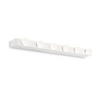 Nad obrazy/zrcadla - ILUX 159423 Nástěnné svítidlo Ideal Lux Prive' AP6 bianco 159423 bílé 60,5cm - IDEALLUX