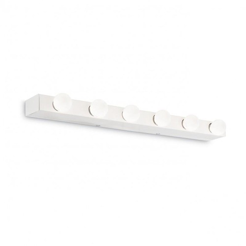 Nad obrazy/zrcadla - ILUX 159423 Nástěnné svítidlo Ideal Lux Prive' AP6 bianco 159423 bílé 60,5cm - IDEALLUX - foto 1
