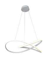 LED přívěšek - Závěsná LED lampa 30W bílá