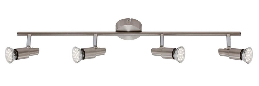 Bodová - BRI 2907-042 Bodové svítidlo 67,5 cm 4xGU10 12W 1120lm matný nikl - BRILONER - foto 1