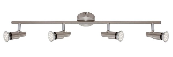 Bodová - BRI 2907-042 Bodové svítidlo 67,5 cm 4xGU10 12W 1120lm matný nikl - BRILONER