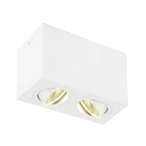 Downlight - LA 1002008 TRILEDO Double, LED stropní nástavbové svítidlo, bílá, 3000K, 16W - BIG WHITE (SLV) - foto 1