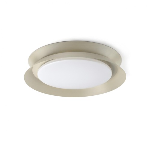 Kruhová - FARO 20092 TENDER Grey ceiling lamp 2700K - FARO - foto 1