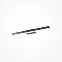 Nad obrazy/zrcadla - M MIR012WL-L14B4K Svítidlo nad obrazy Fichte 4000K 14W studená bílá černý kov - MAYTONI