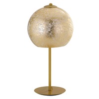 Stolní lampy dekorační - FAN I-VANITY/L ORO Stolní lampa LUME VANITY zlatá, 1xE27, 18 x 35 cm - FANEUROPE