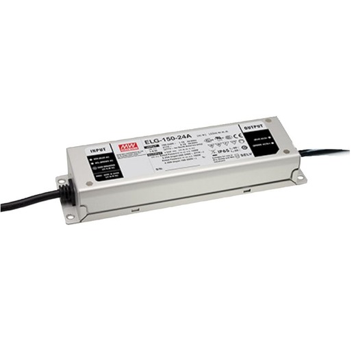 Stabilizované napětí - FAN I-DRIVER-ELG-150-24DA Driver MW ELG konst.napětí IP67 DIMM DALI výstup DC 24V 6,25A 150W vstup AC100-305V DC142-431V 21,9x6,3x3,5 cm - FANEUROPE - foto 1