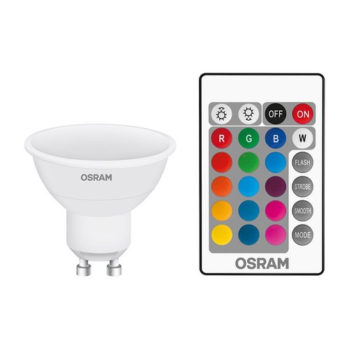 GU10/GZ10 - RED G13577 OSRAM RGBW PAR16 bílá 230V GU10 LED EQ25 2700K - DESIGN RENDL - foto 1