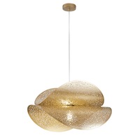 Dekorativní - FAN I-RHEI-TARA-S5060 Závěsné svítidlo Rhei‑Tara zlaté, 1xE27, 60 x 33 x 150 cm - FANEUROPE