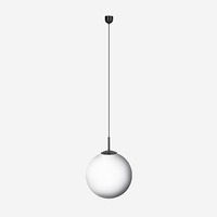 Koule - LU ZK.P4.400.61 PE Závěsné svítidlo POLARIS ZK PE 37,3W LED 4000K plast černá opál ZK.P4.400.61 PE - LUCIS