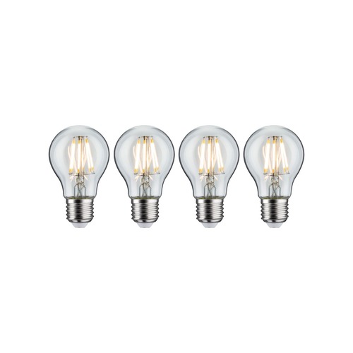 E27 - P 5084 Filament set LED žárovka E27 230V 4x7W 2700K čirá - PAULMANN - foto 1