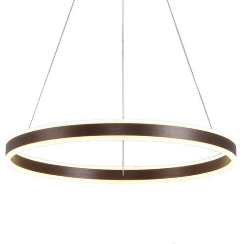 LED závěsná svítidla Optonica - Závěsná LED lampa 36W Sand Black - foto 1