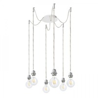 Sestavte si sami - RED R11783 KOMBIX 6 závěsná sada BZ+TK+CHO  230V E27 6x28W - RED - DESIGN RENDL