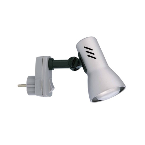 S ramenem - BRI 2763-014P Svítidlo do zásuvky 10,5 cm 1x E14 25W titan - BRILONER - foto 1