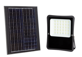 Solární světlomet - LED SMD světlomet se solárním panelem 6V / 25W