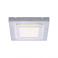 Hranatá - PN 6723-95 TILING LED stropní svítidlo, hliník, doplňující svítidlo, design 3000K - PAUL NEUHAUS