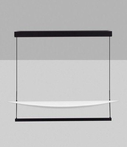 Podélná - NV 9580577X VÝPRODEJ VZORKU (poškozeno) - Závěsné svítidlo DIONA stmívatelné černá / bílá LED 81W 5160lm 2700K 120cm - NOVA LUCE - foto 1