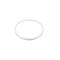 Stínidla, kryty, clony - LA 1009103 GRIP! FLAT dekorační kroužek, bílá - BIG WHITE (SLV)