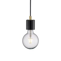 Subtilní - NOR 45883003 Závěsné svítidlo Siv 1x60W E27 černá - NORDLUX
