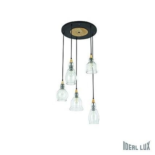Vícečetná - ILUX 103174 Závěsné svítidlo Ideal Lux Gretel SP5 101374 černé - IDEALLUX - foto 1