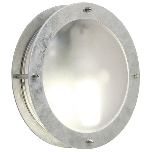 Nástěnná - NOR 21861031 Venkovní nástěnné svítidlo Malte 1x60W E27 galvanizovaná Satinated - NORDLUX - foto 1