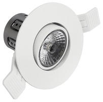 Kruhová - CEN VS-853840 LED SPOT VENUS ZAPUŠTĚNÉ VÝKLOPNÉ 70mm 8,5W 4000K Ra95 742Lm 38d DIMM IP20  - CENTURY
